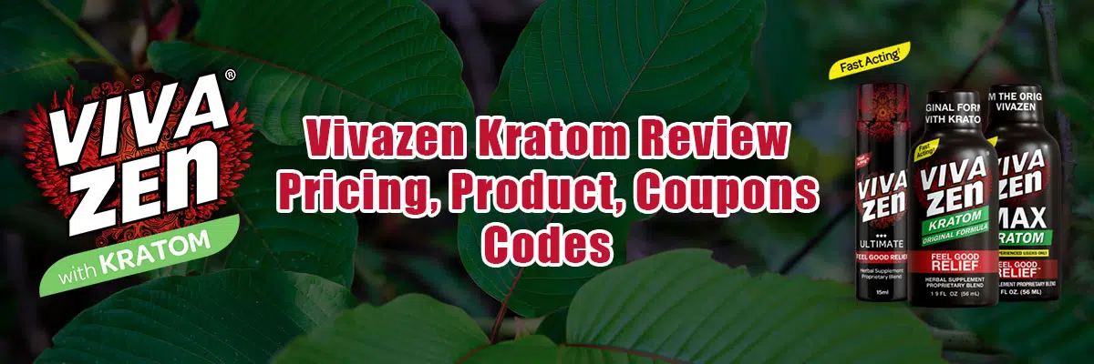 Vivazen products banner displaying "feel good relief"