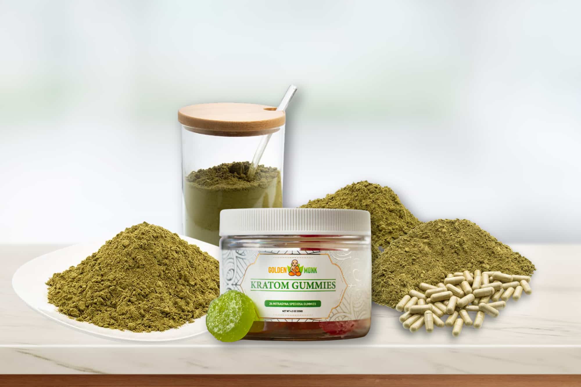 Best-Selling Kratom Products of Golden Monk