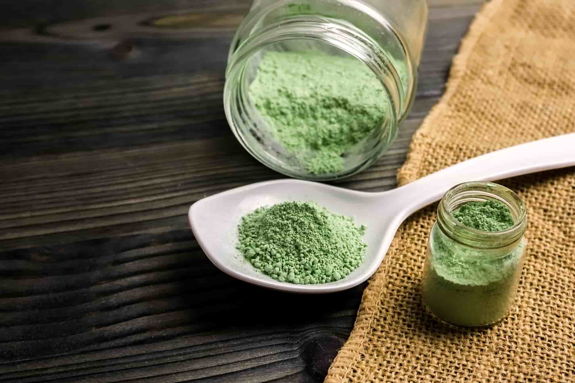 Kratom in powder form