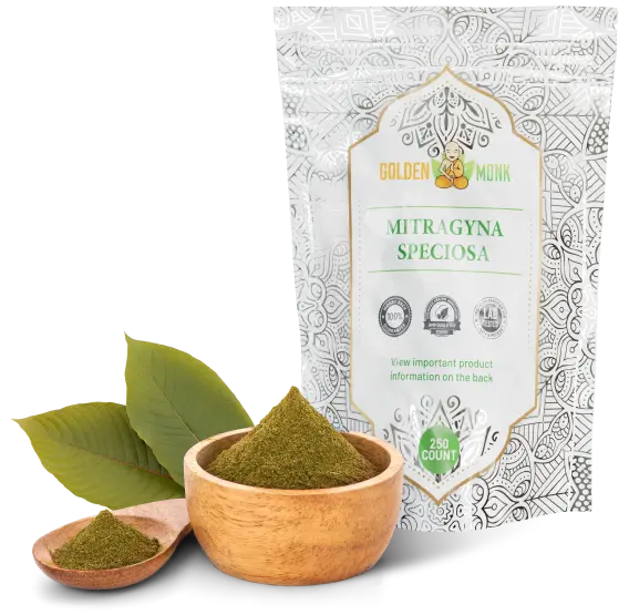 Mitragyna Speciosa with Ingredients - Goldenmonk