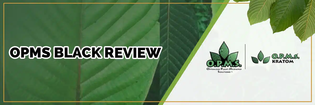 OPMS Black review banner with company logo