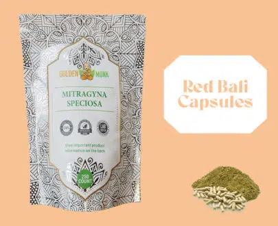 red bali kratom capsules
