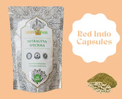 red indo kratom capsules