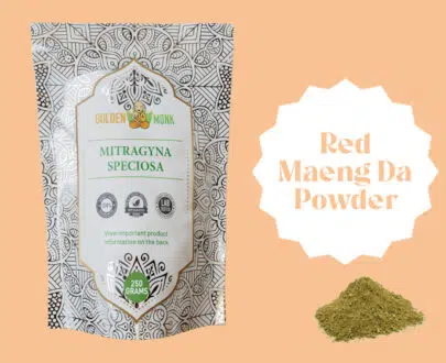 Red Maeng Da Powder - Front Packaging