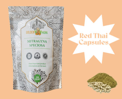 red thai kratom capsules