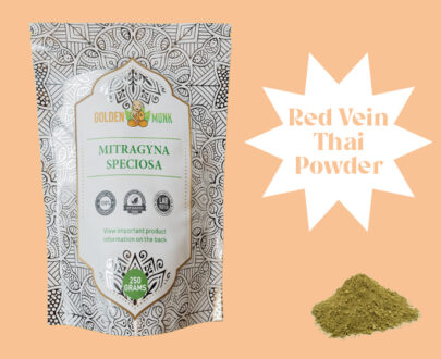 Red Vein Thai Powder - Front Packaging