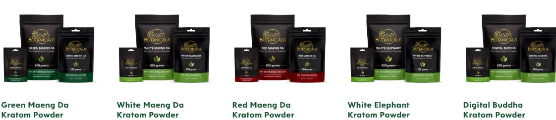 image of kats botanicals kratom powder