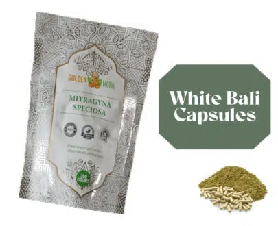 white bali kratom capsules