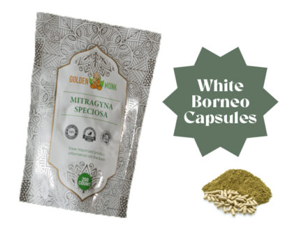white borneo kratom capsules