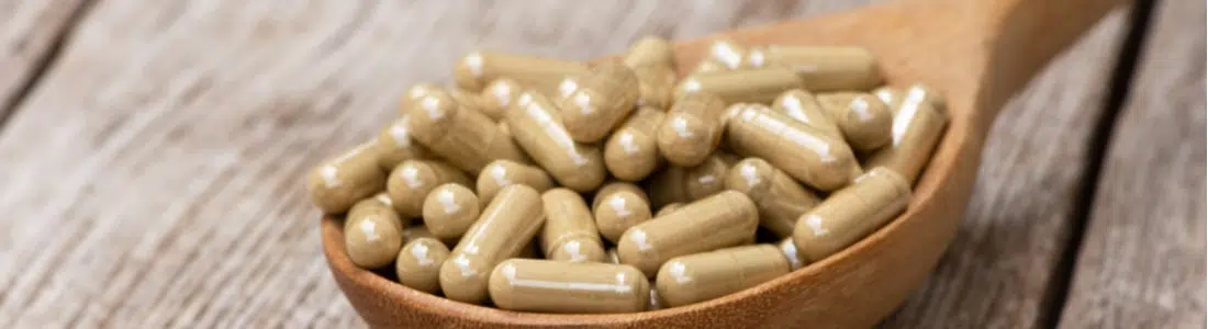 image of acadica kratom capsules