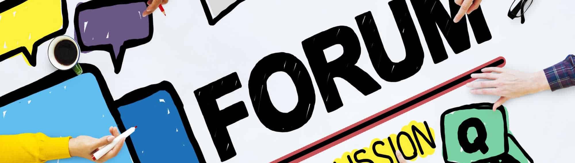 image of forum discussion