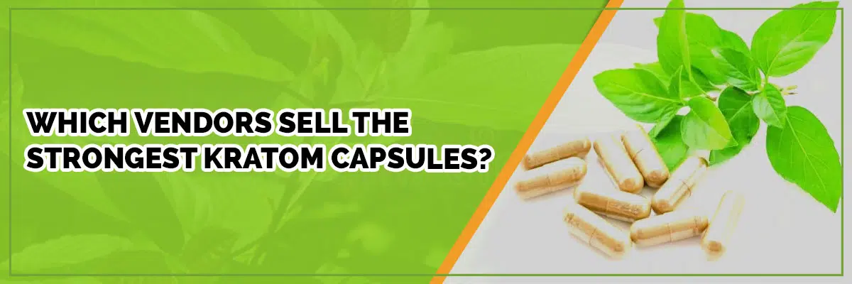 Which Vendors Sell the Strongest Kratom Capsules?