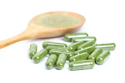 image of arizona kratom powder and capsules