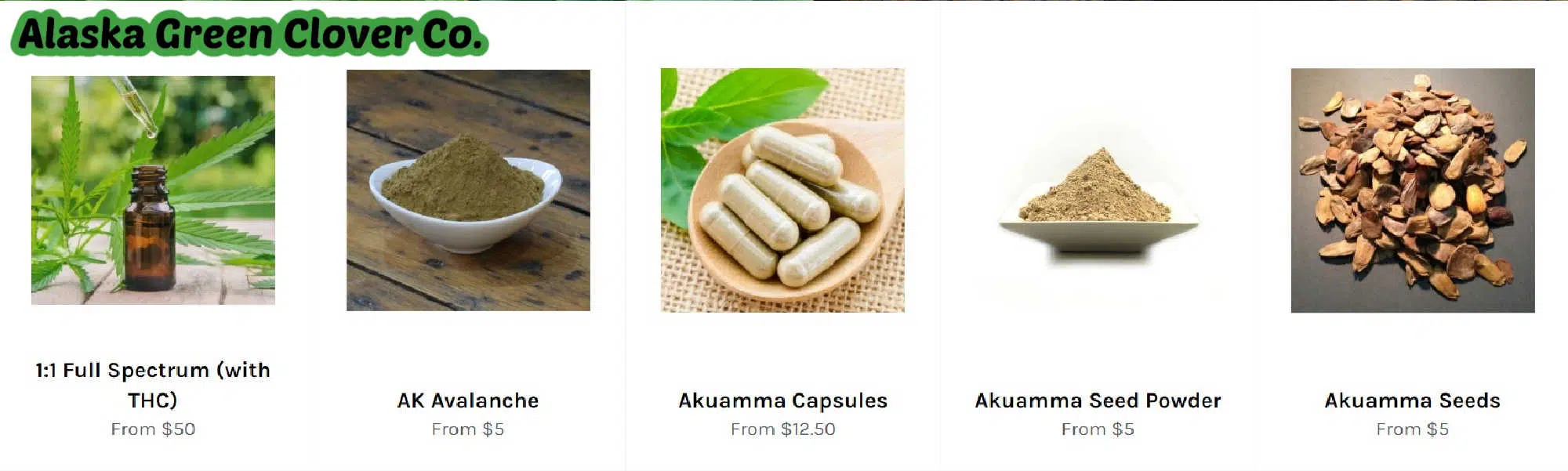 image of what alaska green clover has to offer